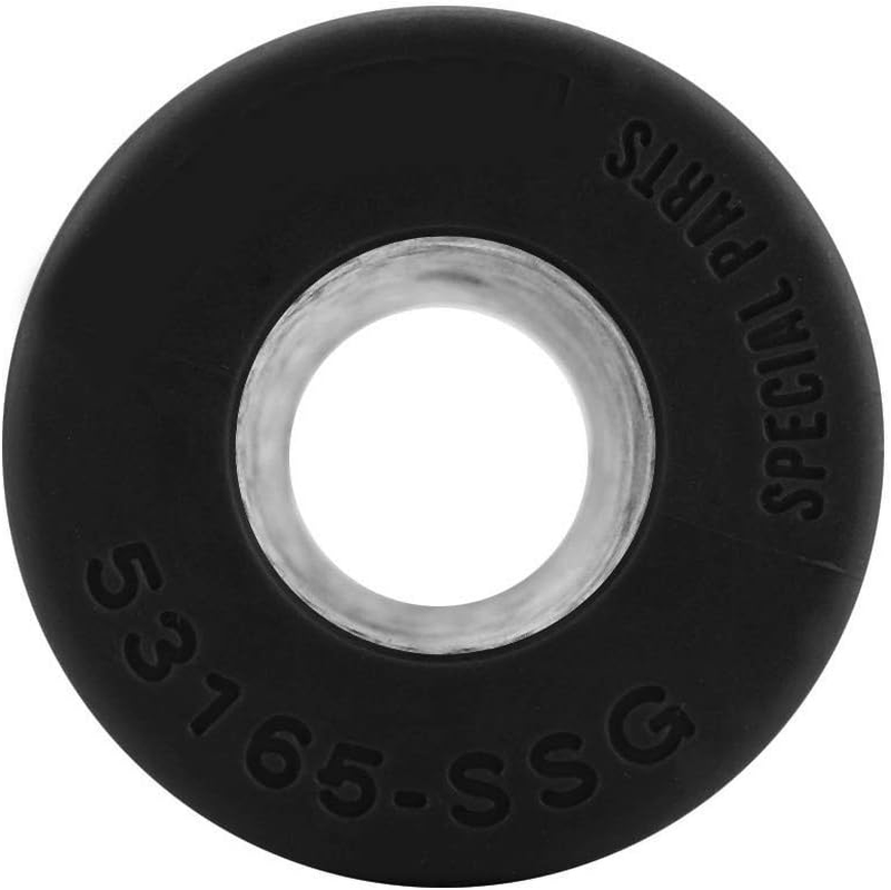 Motorcycle Grips, Motocross Grips Handlebar Grips Universal 2Pcs 22Mm Vintage Motorcycle Handlebar Grips Diagonal Handle Bar Ends for Motocross ATV - Black image number 1