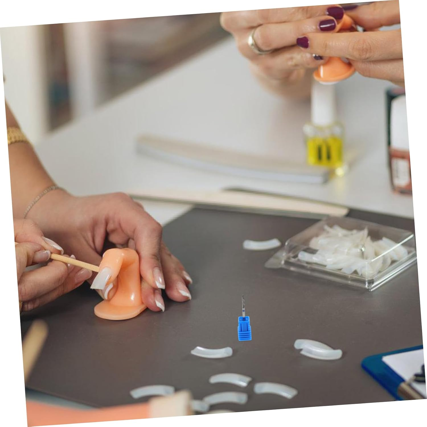 BELLIFFY Nail Drill Bit for Women Tungsten Carbide Grinding for Manicure Compact Lightweight Design Compatible Various Nail Care Tools For image number 1