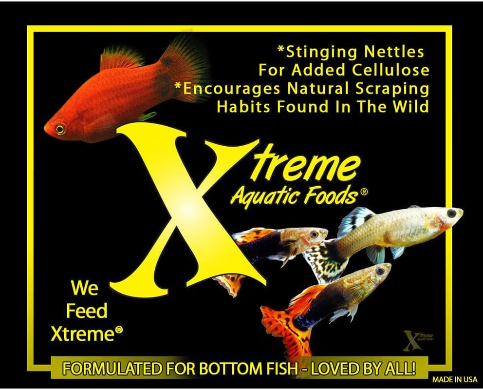 Xtreme Aquatic Foods Bottom Wafers 14Mm Fast-Sinking Wafers Catfish Fish Food 142 Grams (5Oz) - for Catfish, Plecos, Plecostomus, Corydoras, Loaches, Silver Dollars image number 1