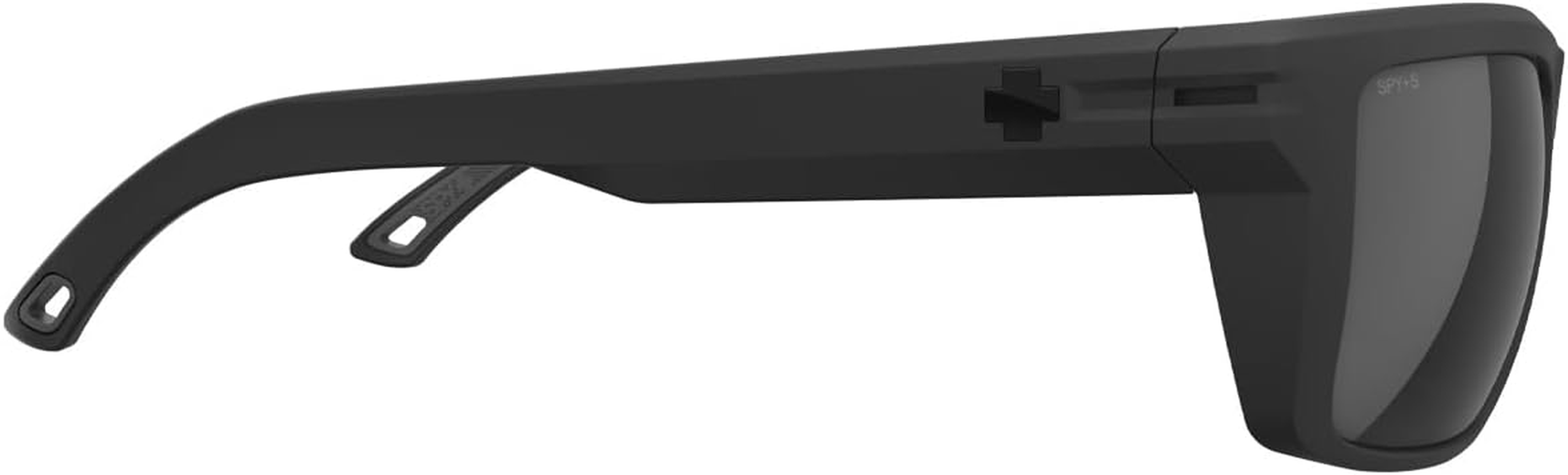 Spy Optic Men'S Overhaul XL Rectangular Sunglasses, Soft Matte Black Happy Boost Polar Black Mirror, 60Mm image number 1