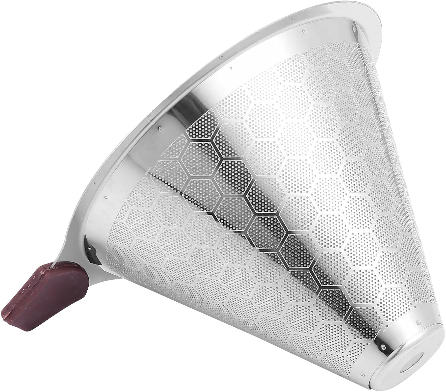 Ipetboom Stainless Steel Coffee Filter Tea Dripper Steel Mesh Cups Home Cafe Shop Use Random Style image number 3