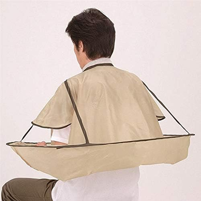 CENZICOM Barber Cloak,Hair Cutting Cloak Umbrella Cape Salon Barber Hairdressing Gown for Adult image number 4