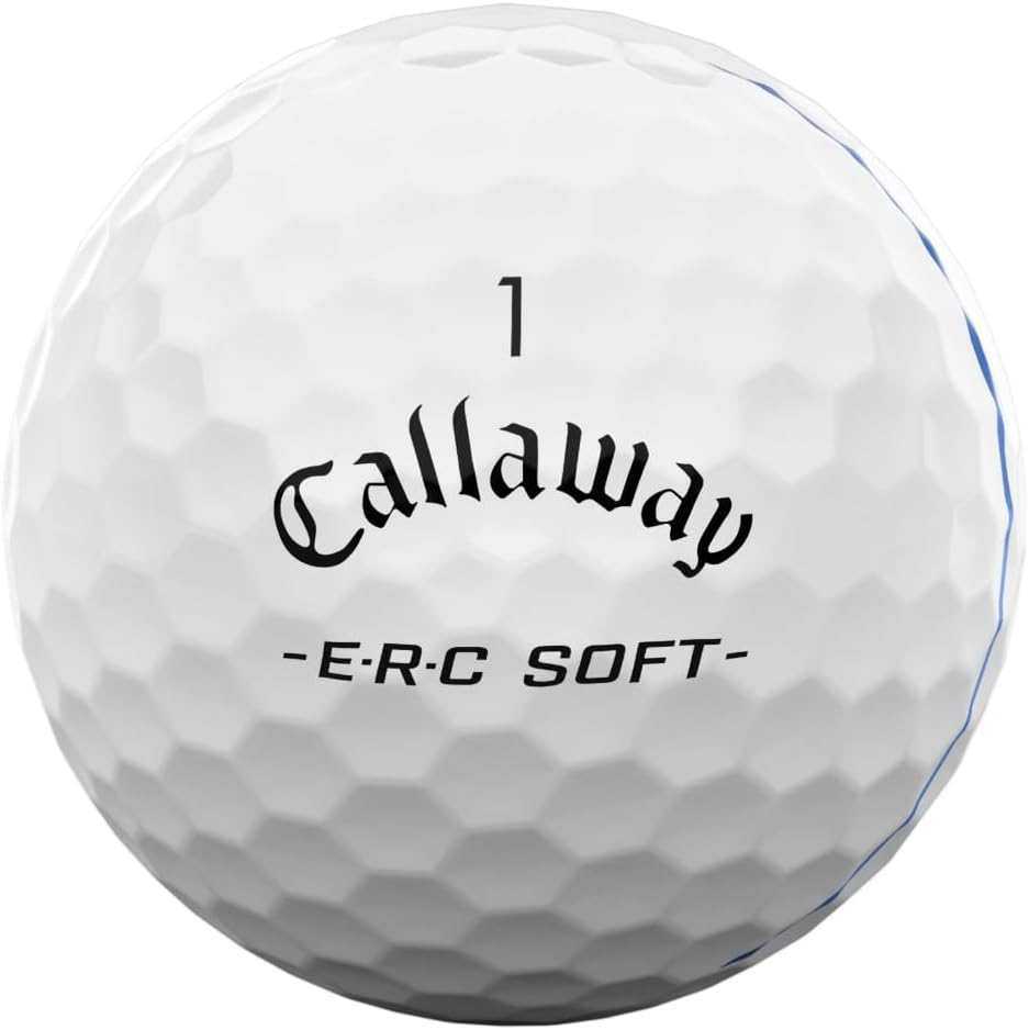 キャロウェイ(Callaway) ゴルフボール ERC Soft 25 Triple Track 1ダース(12個入り) 3ピース構造
