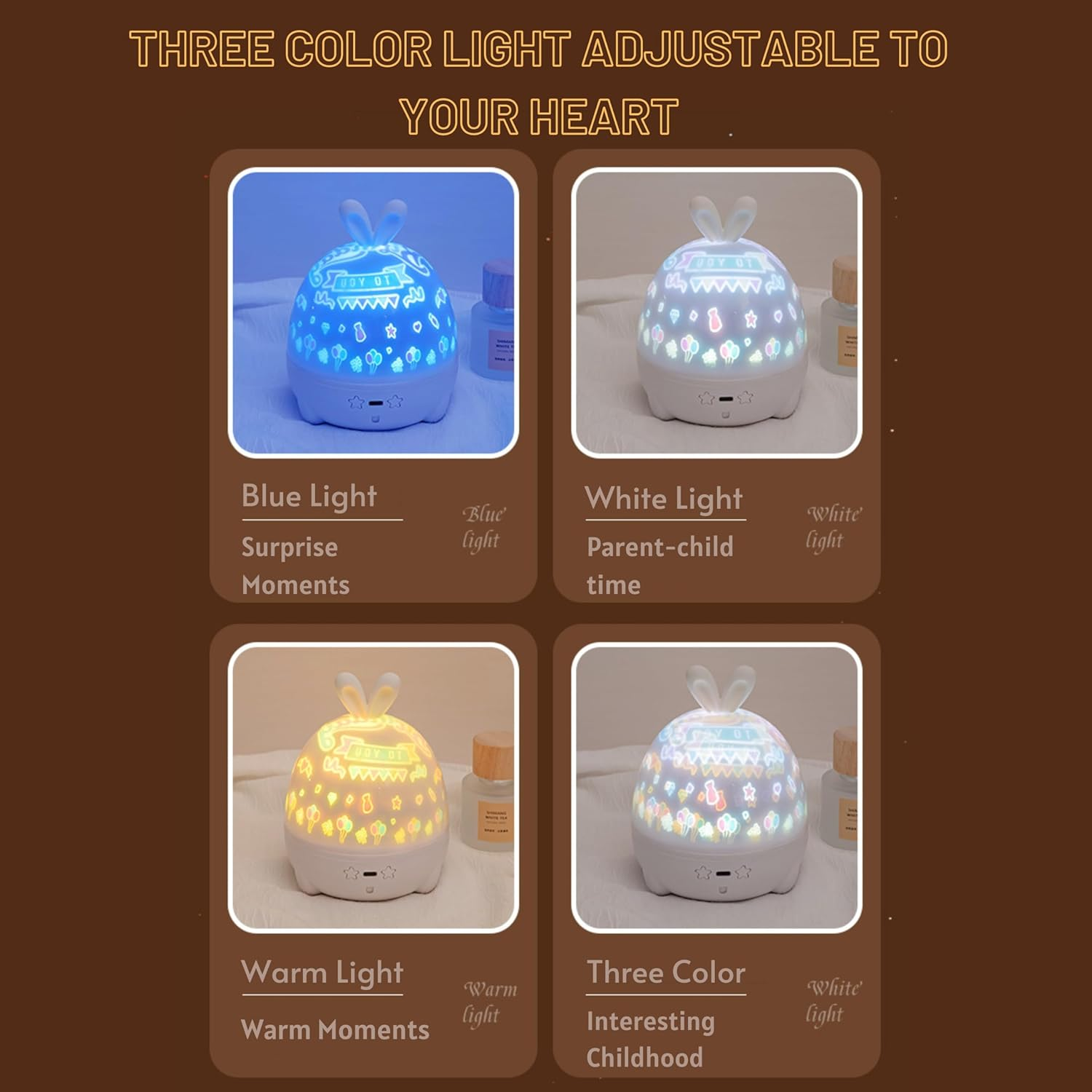 Night Light Space,Star Night Light Projector,Unicorn Night Light 4 in 1 Toys for Kids Children 2-8 Year Old Boy or Girl,Glow in the Dark,Kids Room Decor (Set A)