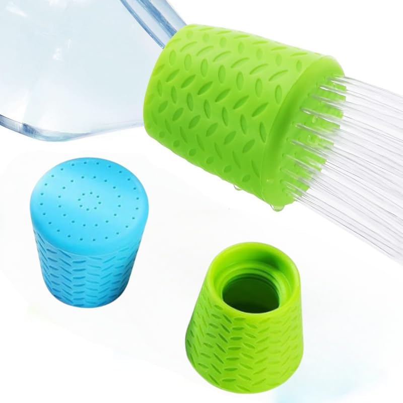 2 Pcs Portable Dog Shower Head and Outdoor Camp Shower Attachment - Blue Green Water Sprayer Bottle for Pet Supplies Beach Hiking Camping and Dirt Removing image number 5