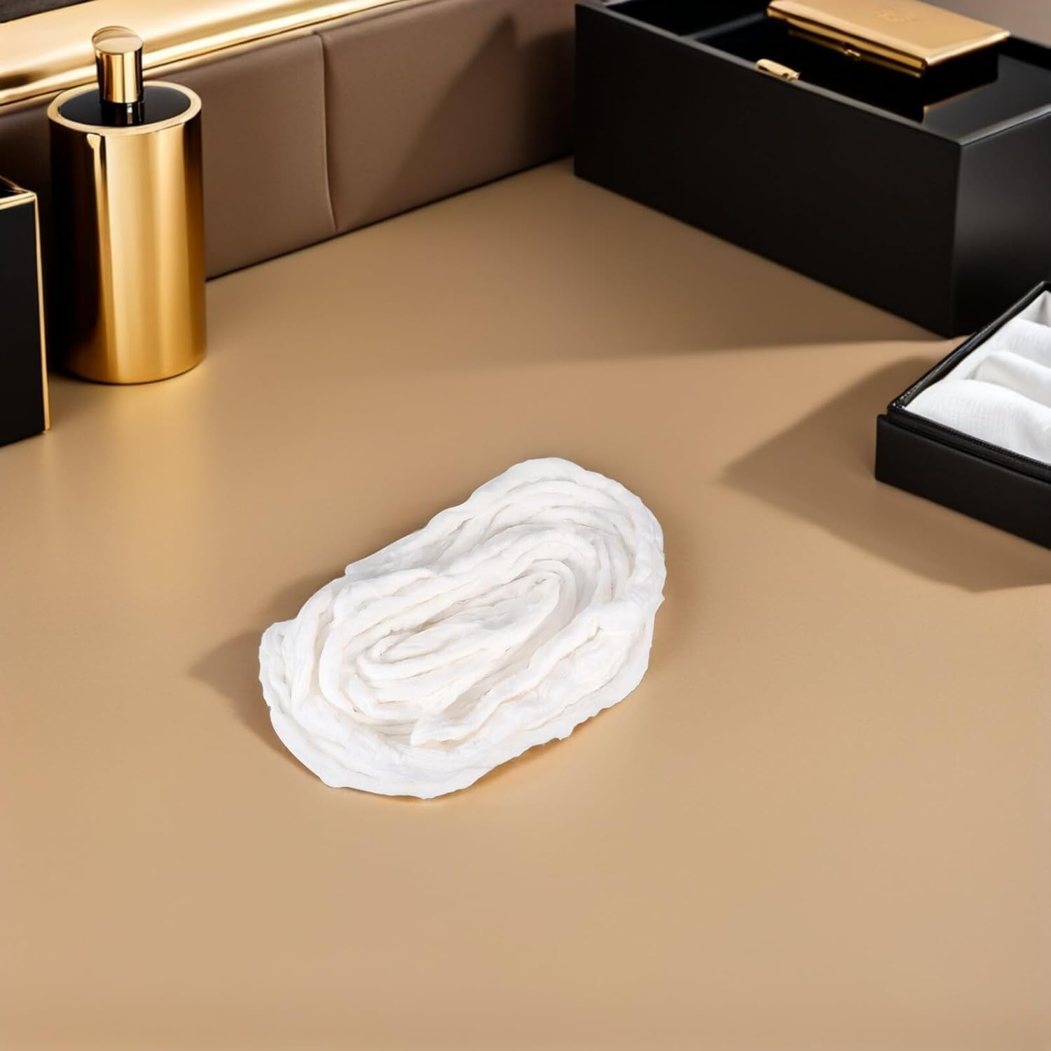 TOVINANNA Salon Cotton Roll for Makeup and Nail Art Soft Skin-Friendly Cotton Beauty Coil for Manicures Perms Facial Care Multipurpose Use at Home and Professional Salons image number 1