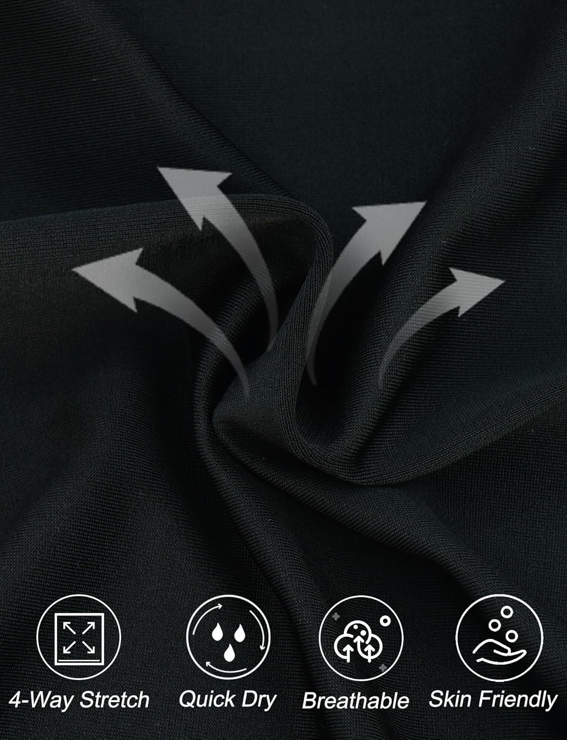 MAIABLEAU Women Swimming Suit Tummy Control One Piece Swimsuit Modest Boyleg Bathing Suit Boy Shorts Swimwear