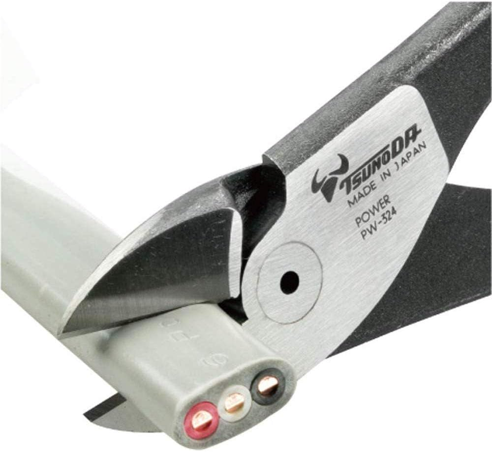 TSUNODA, High Leverage Diagonal Cutting Pliers PW-324, 8-Inch image number 3