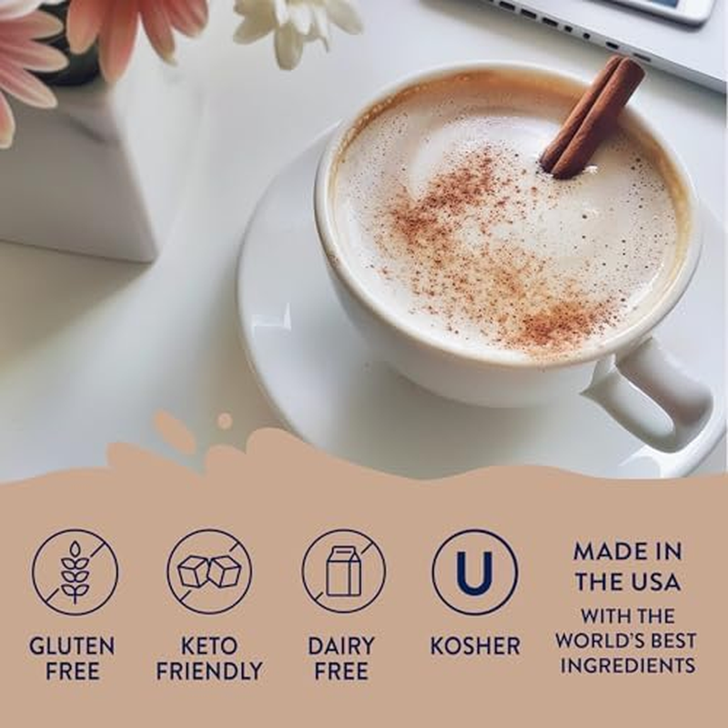 Jordan'S Skinny Syrups, Cinnamon Dolce Coffee Syrup, Sugar Free, Zero Calorie Drink Flavoring & Mixes, 25.4 Ounces (Pack of 2) image number 4