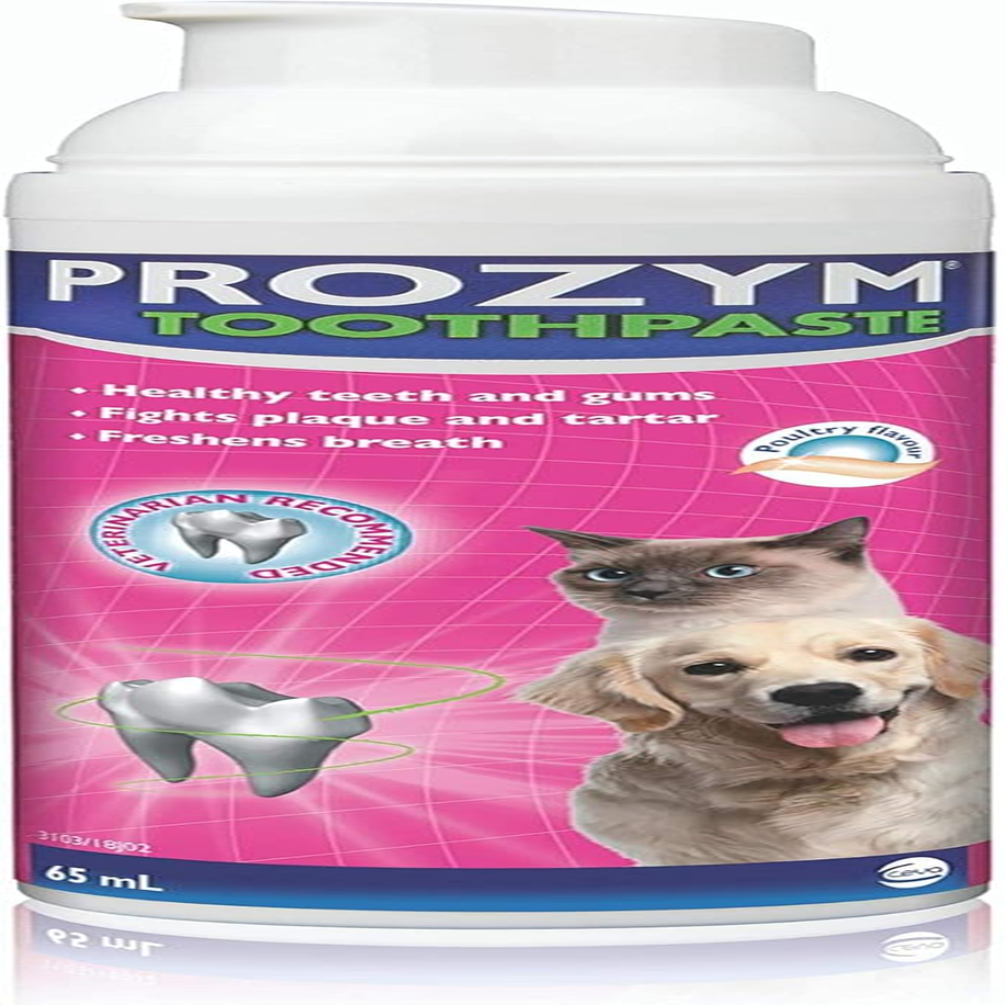 Ceva Prozym Dental Care Toothpaste Kit for Dogs & Cats &ndash; Poultry Flavour, 65Ml image number 5