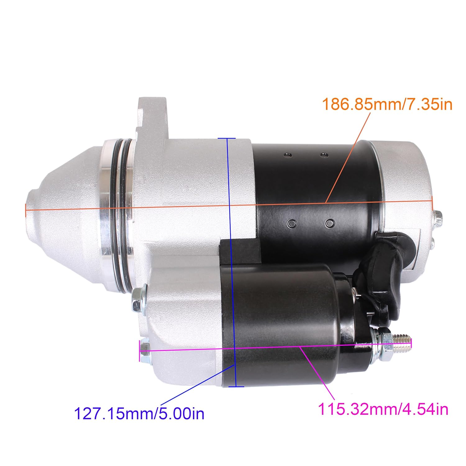 Engine 4011979-479 4012855-479 4014946-479 40149 4011979 4016293 Starter Motor for Polaris ATV Sportsman Xp 850 ESP 850CC / S1144-824 S02235 S114-939 S114-939A for Hitachi, 6581-200-338-0 for Iseki image number 3