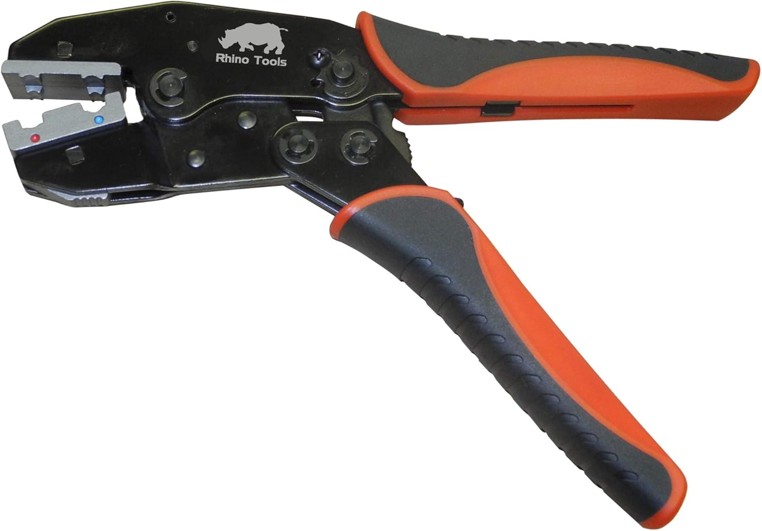 Insulated Flag Terminal Crimping Kit - Red Blue Yellow Connectors AWG 22-10 image number 1