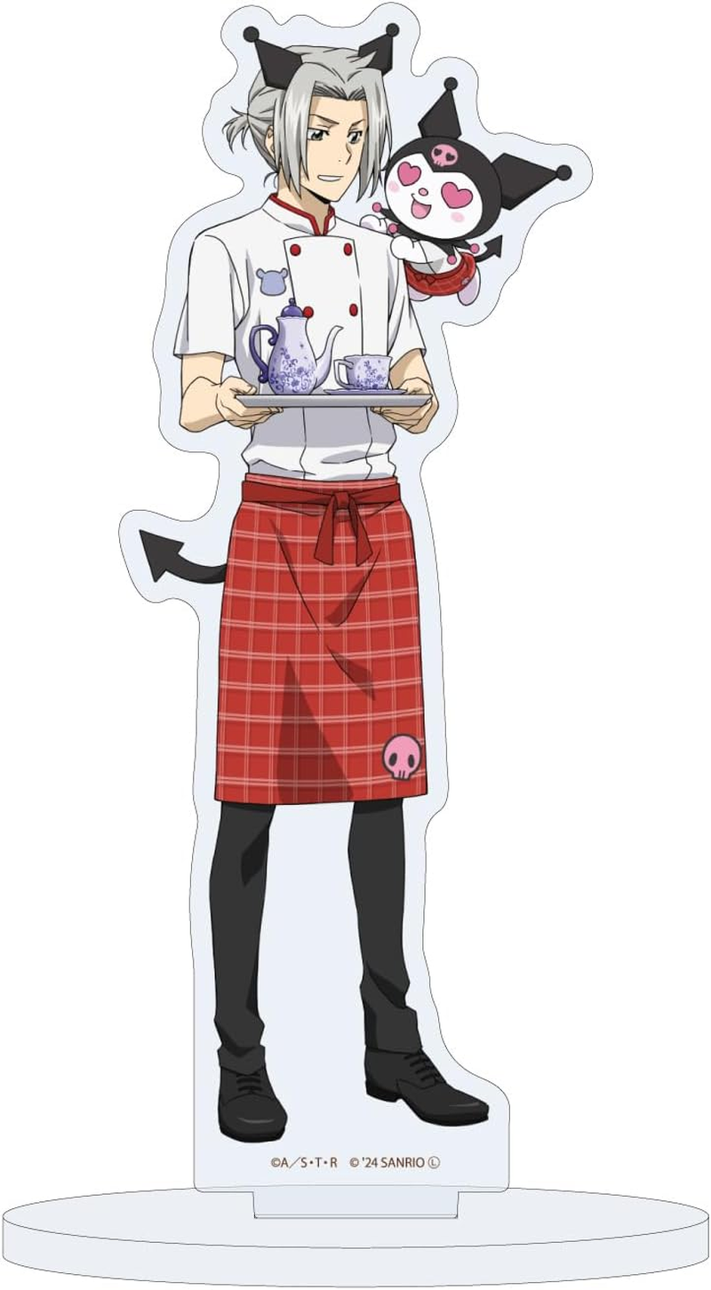 Katekyo Hitman Reborn! X Sanrio Characters 20 Hayato Gokuji X Kuromi [Collaboration Illustration] Acrylic Stand