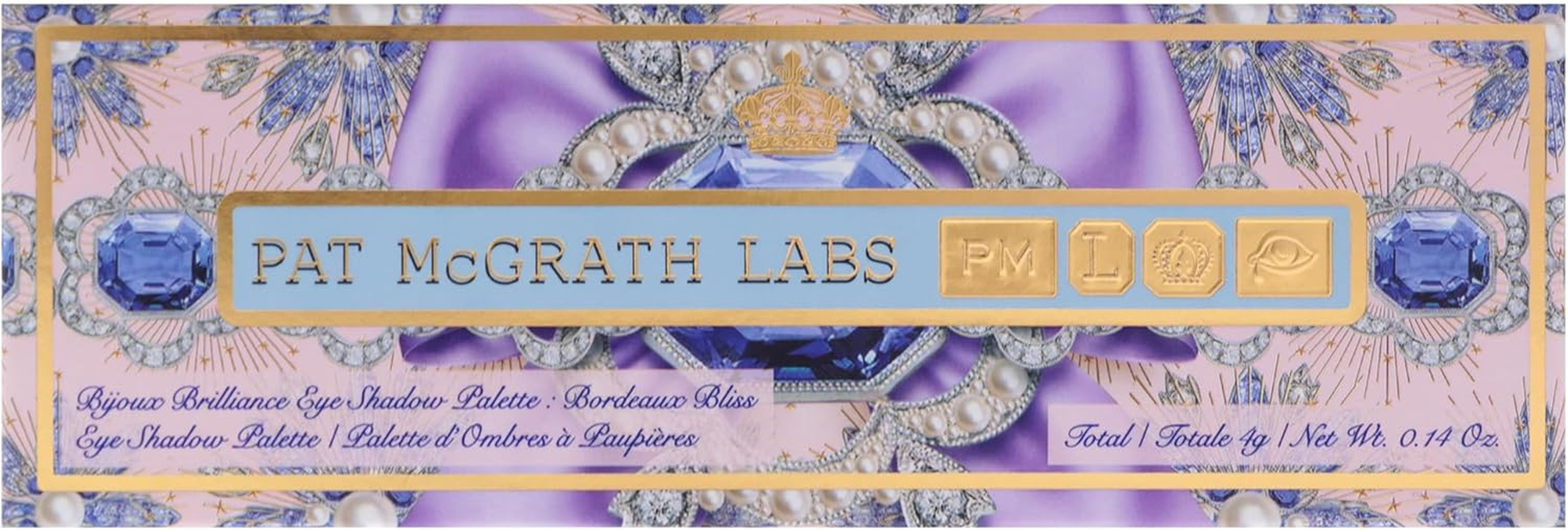 Bijoux Brilliance Eye Shadow Palette - Bordeaux Bliss by Pat Mcgrath Labs for Women - 0.14 Oz Eye Shadow image number 2