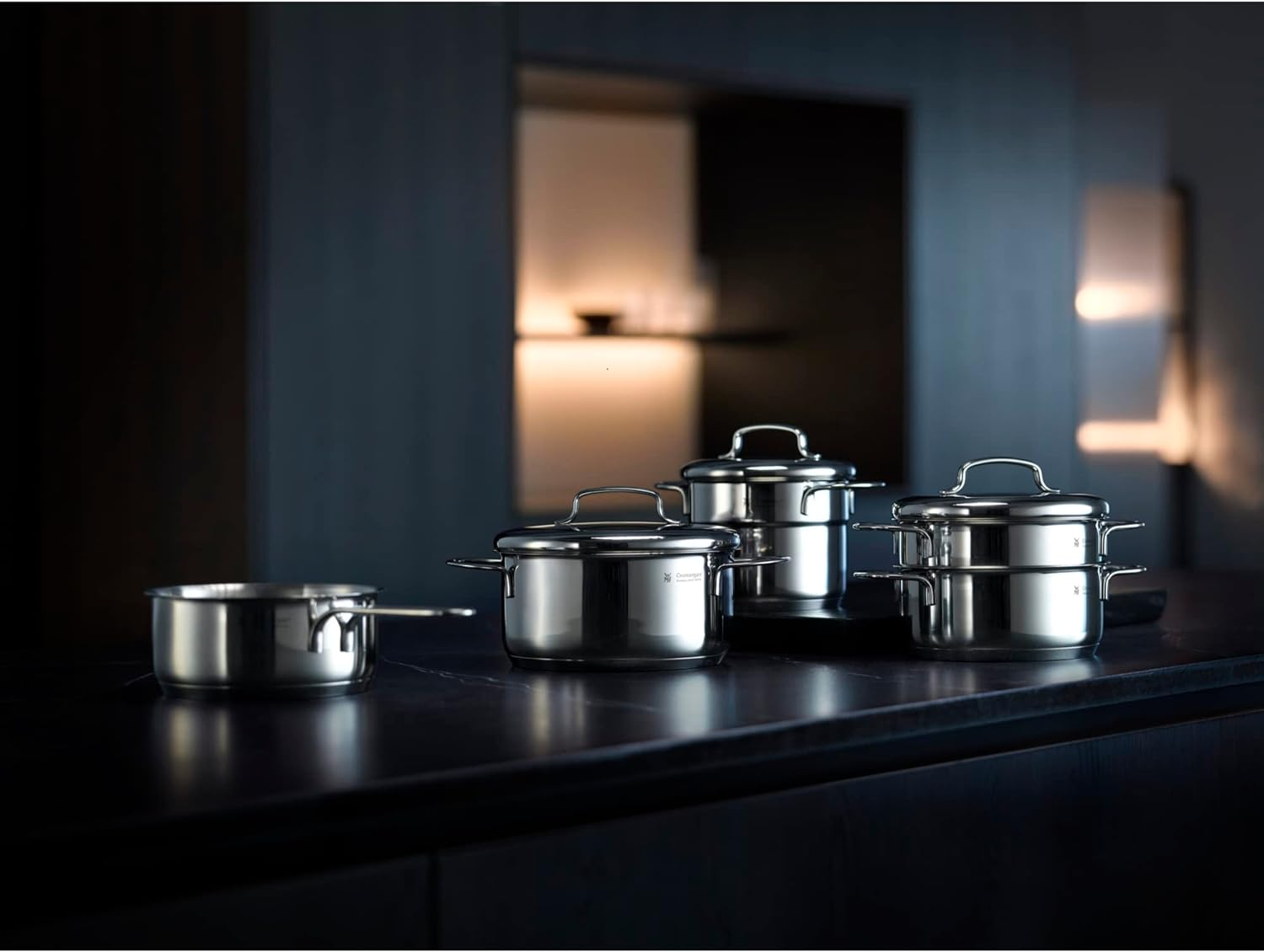 WMF 12 Cm Mini Low Casserole with Lid, 12Cm, Stainlesssteel image number 5