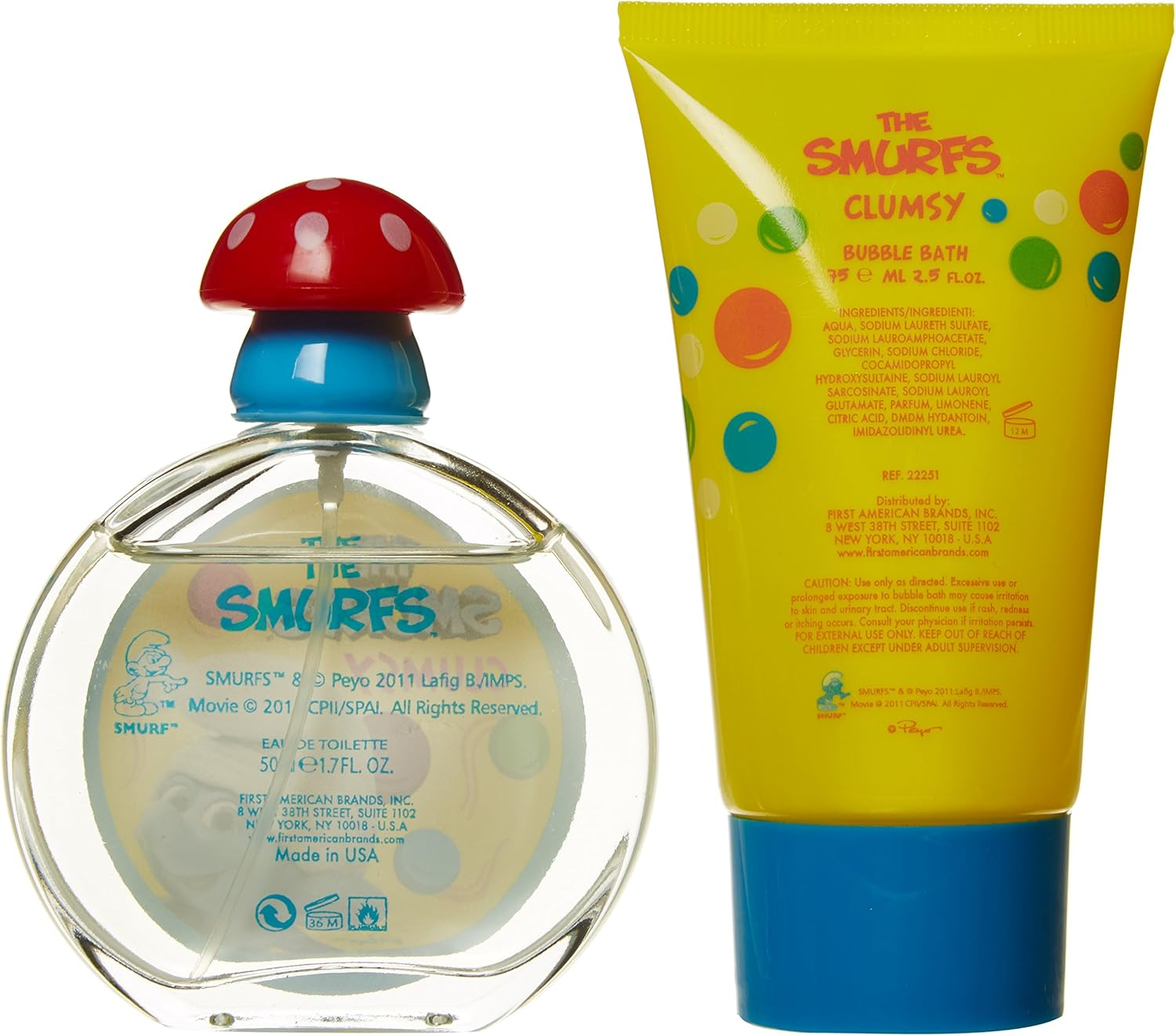 THE SMURFS Clumsy 50Ml EDT + 75Ml Shower Gel, 125 Ml image number 3