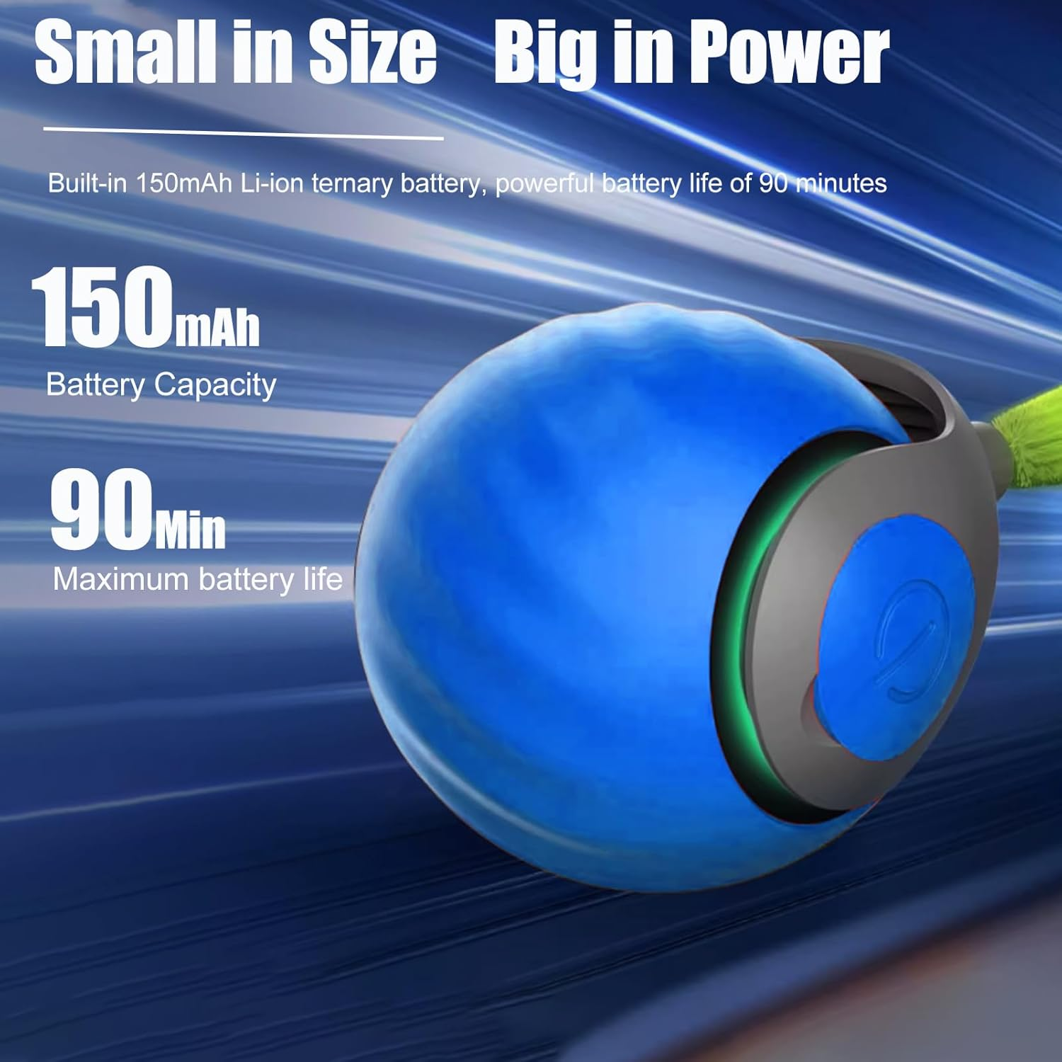 Petgravity 2025 Upgrades Cat Ball Toy with Tail,Interactive Cat Ball for Bored Indoor Cats, Automatic Cat Rolling Ball 2.0 Enrichment Toy, Electric Self Moving Toy, Electronic Rollie Pet Chase image number 5