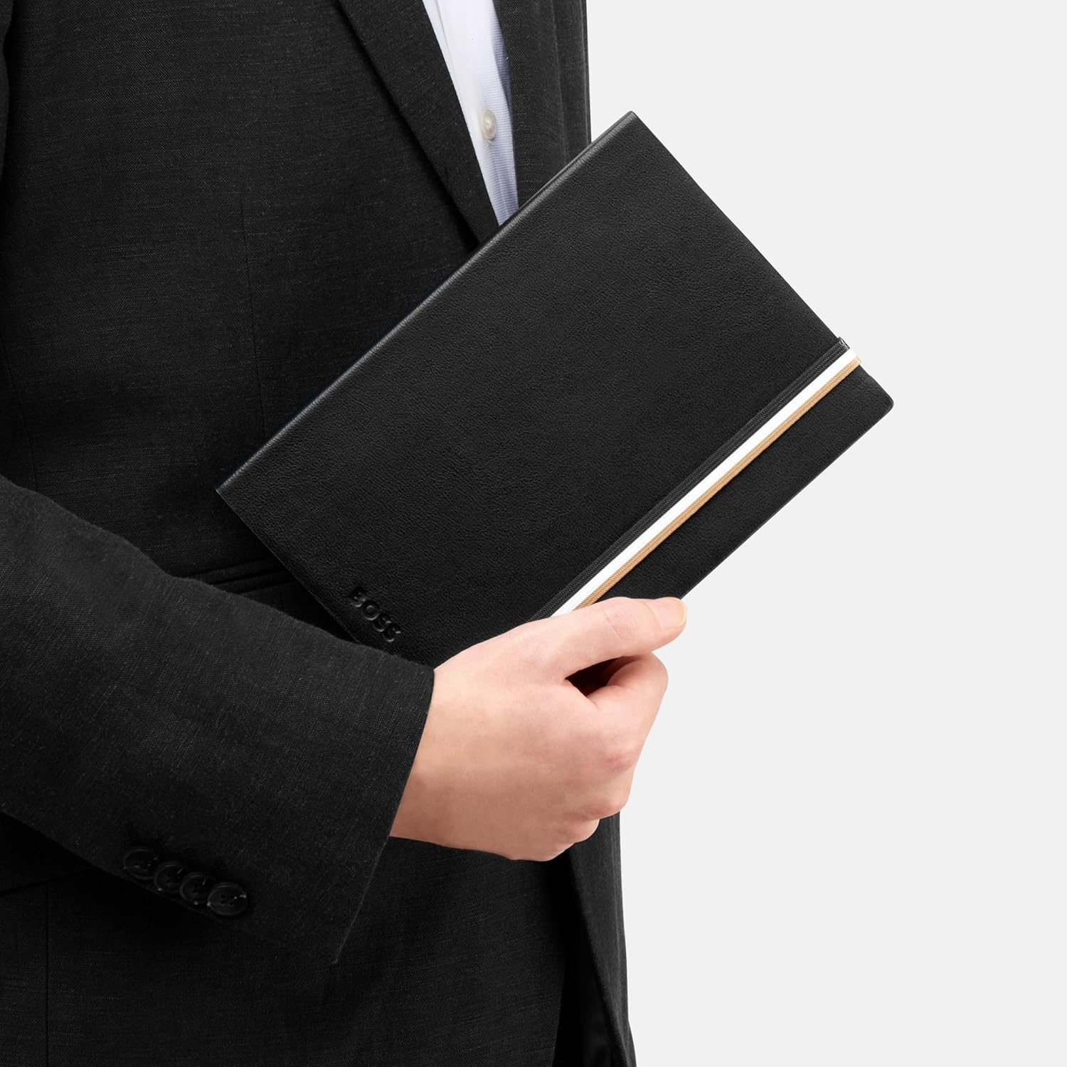 Hugo Boss Notizbuch Iconic A5 (Liniert, Black) image number 5