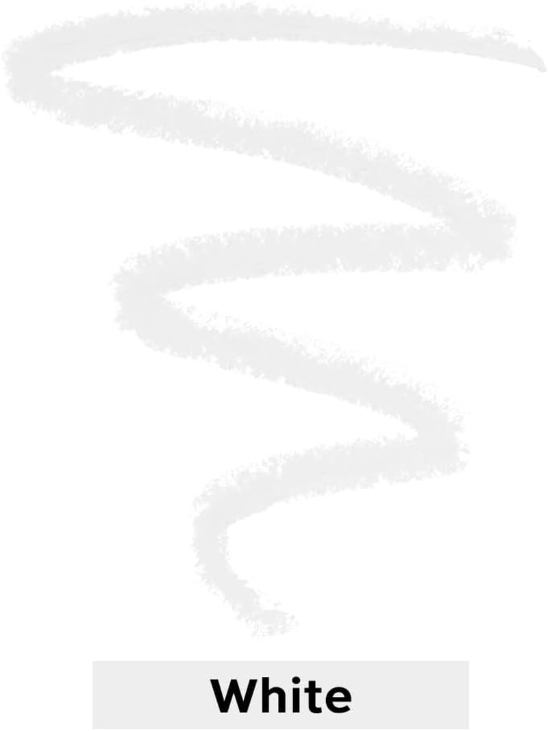 Revolution Streamline Waterline Eyeliner Pencil 1.3 G, White (Pack of 2) image number 5