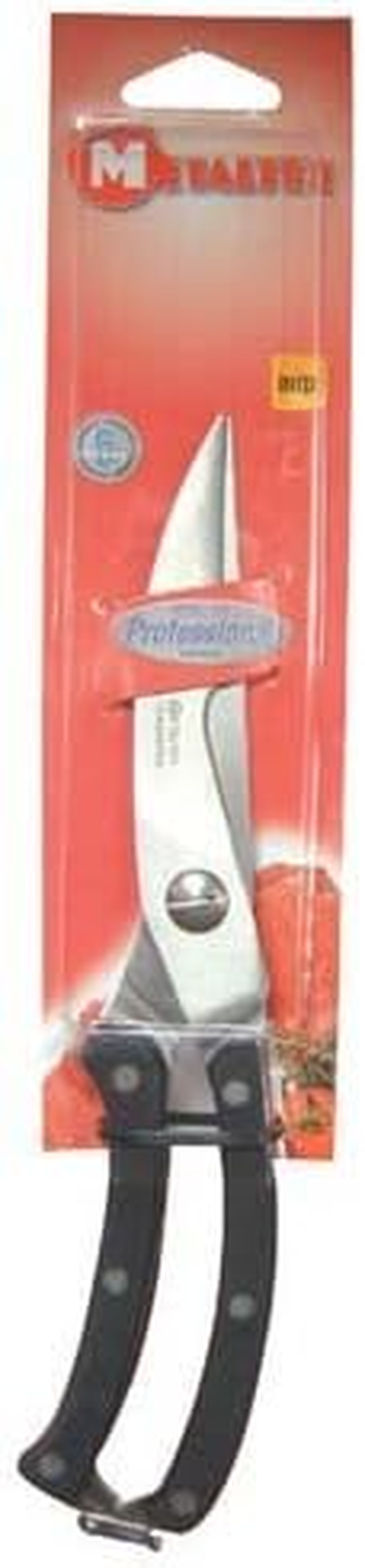 Metaltex 20438 Professional Poultry Shears, Black/Silver