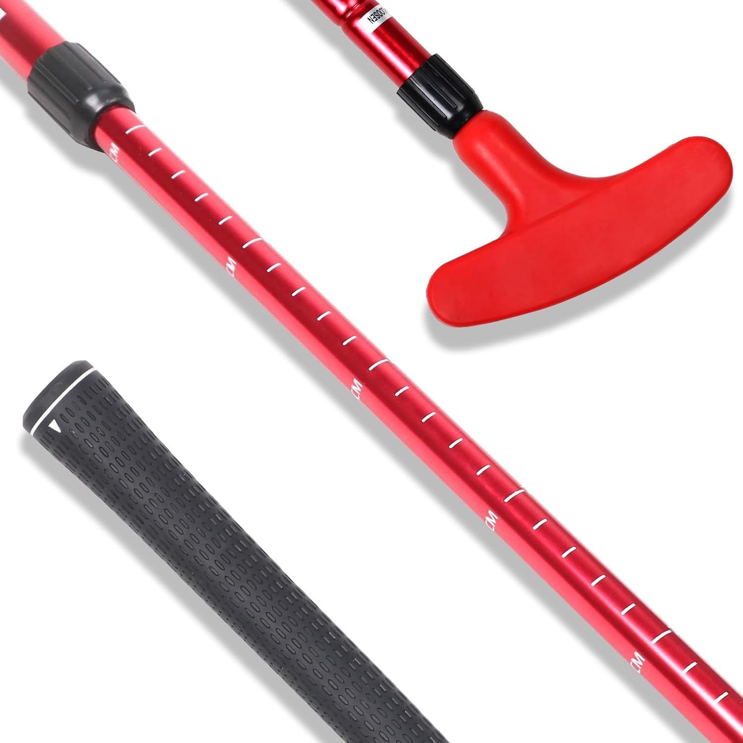 ENERKEEN 2 Pack Golf Putter Clubs Two-Way Putters with Blade Head Sturdy Shaft for Right and Left Hander Indoor Golf Putting Training Aids, Adjustable Length Putter image number 1