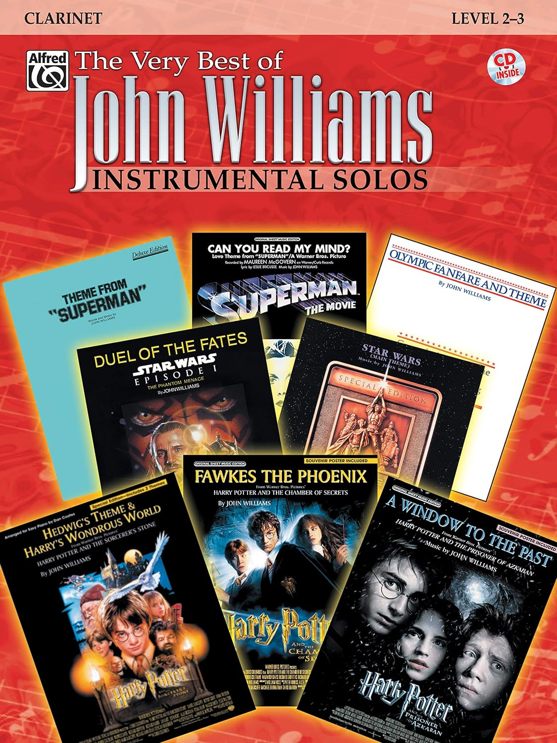 The Very Best of John Williams: Clarinet, Book & CD image number 1