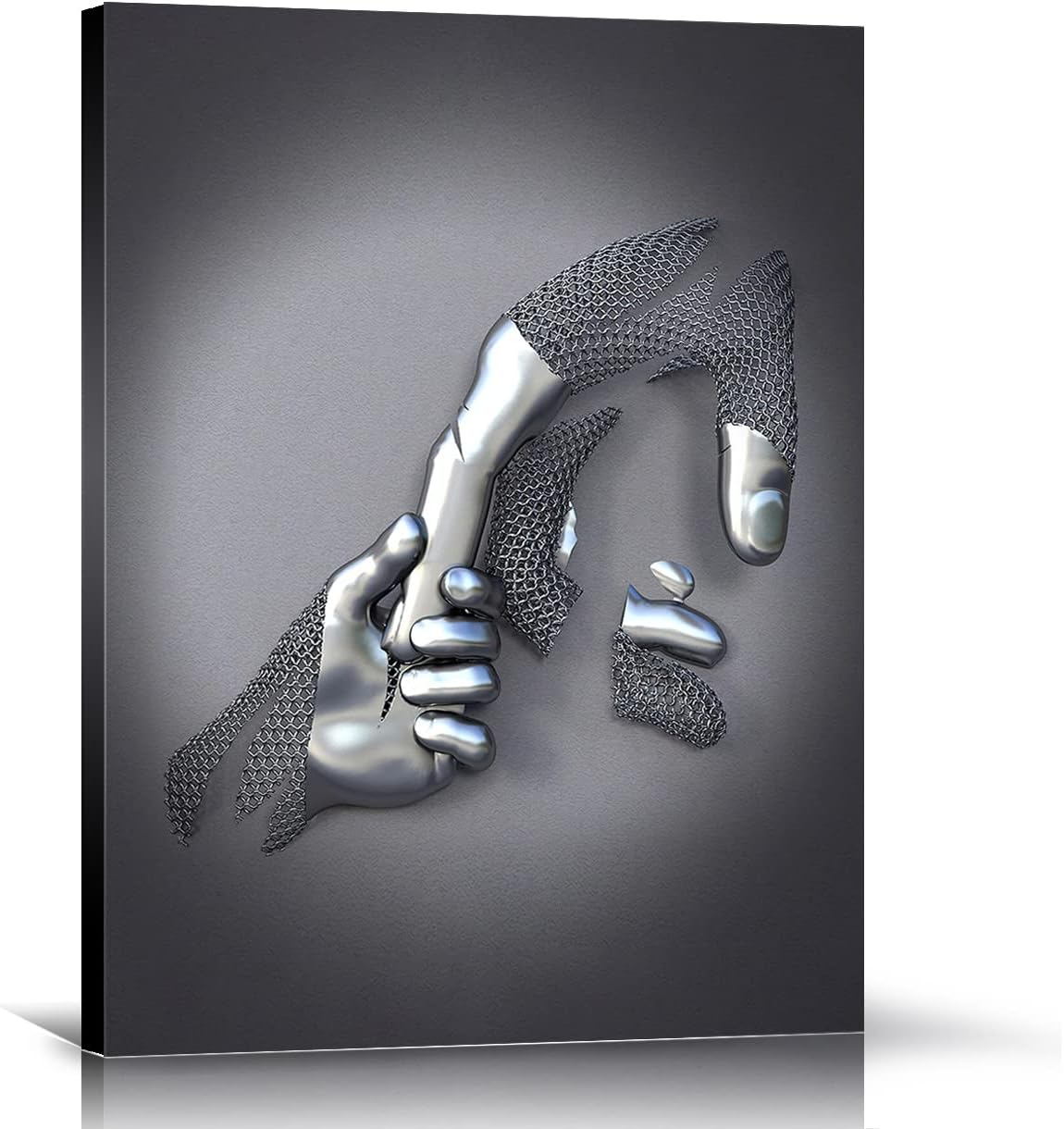 HONEYBABY Framed Canvas Wall Art for Living Room Boho Matisse Wall Art Minimalist Botanical Flower Wall Decor Modern Abstract Geometric Wall Poster Decoration for Bedroom Kitchen Bathroom Office (6PCS WALL ART 03, 12*16Inch+8*12Inch)