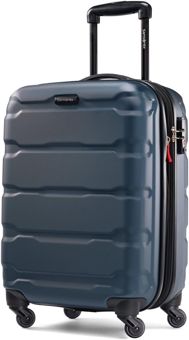 Samsonite Unisex-Adult Omni Pc Hardside Expandable Luggage with Spinner Wheels, Teal, 3-Piece Set (20/24/28), Omni Pc Hardside Expandable Luggage with Spinner Wheels image number 5