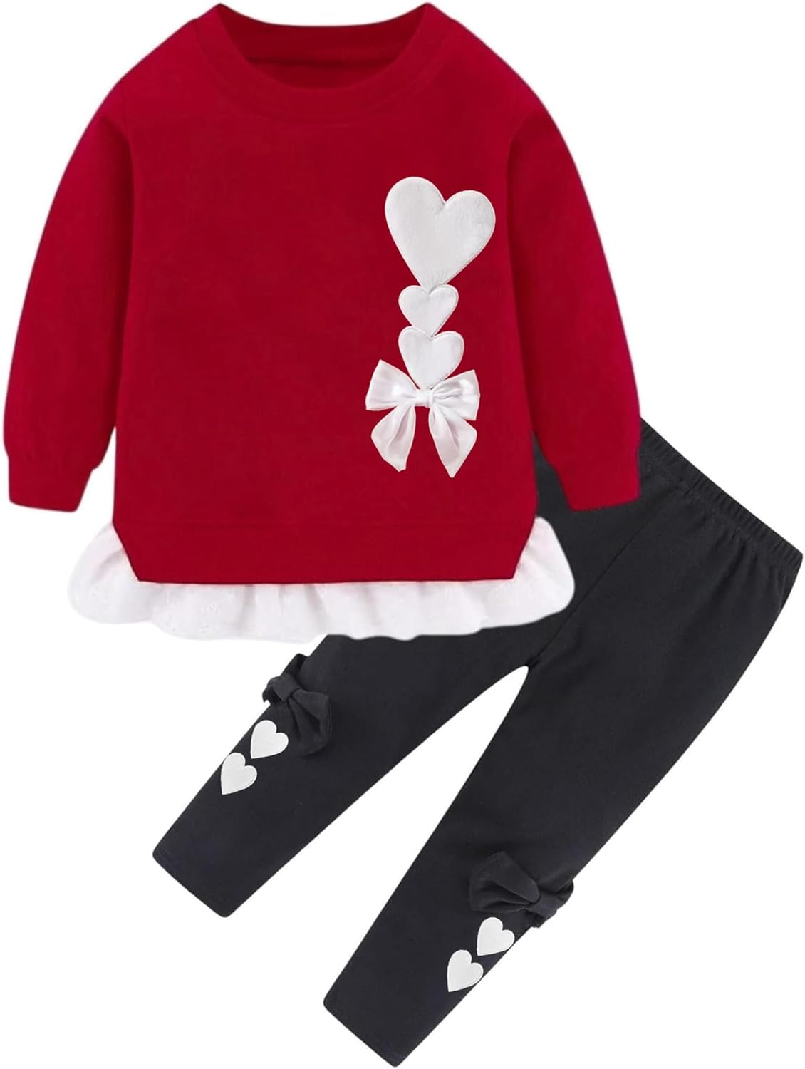 Bomdeals Adorable Cute Toddler Baby Girl Clothing 2Pcs Outfits image number 7