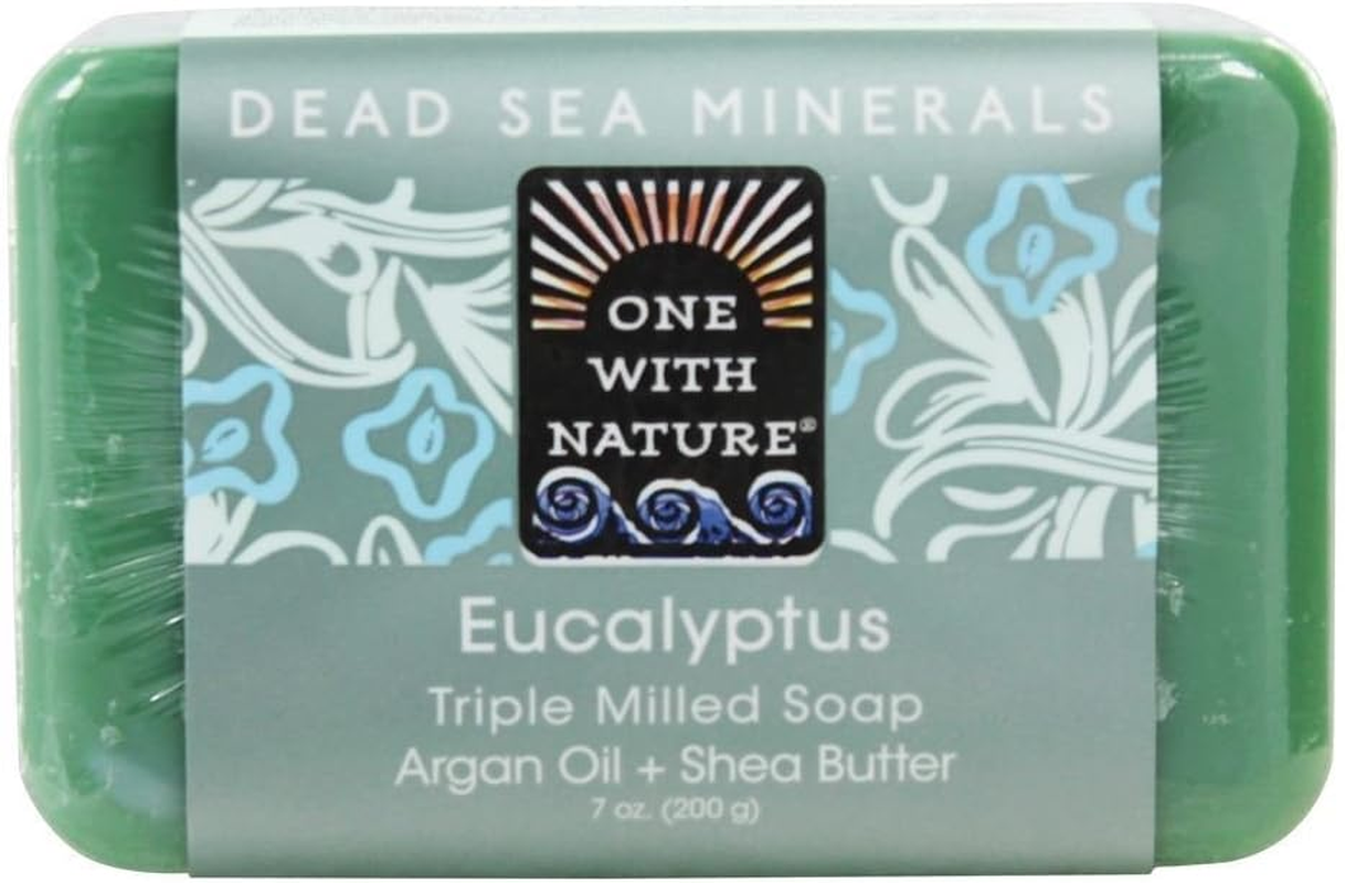 One with Nature Eucalyptus Dead Sea Mineral Soap, 7 Ounce Bar image number 1