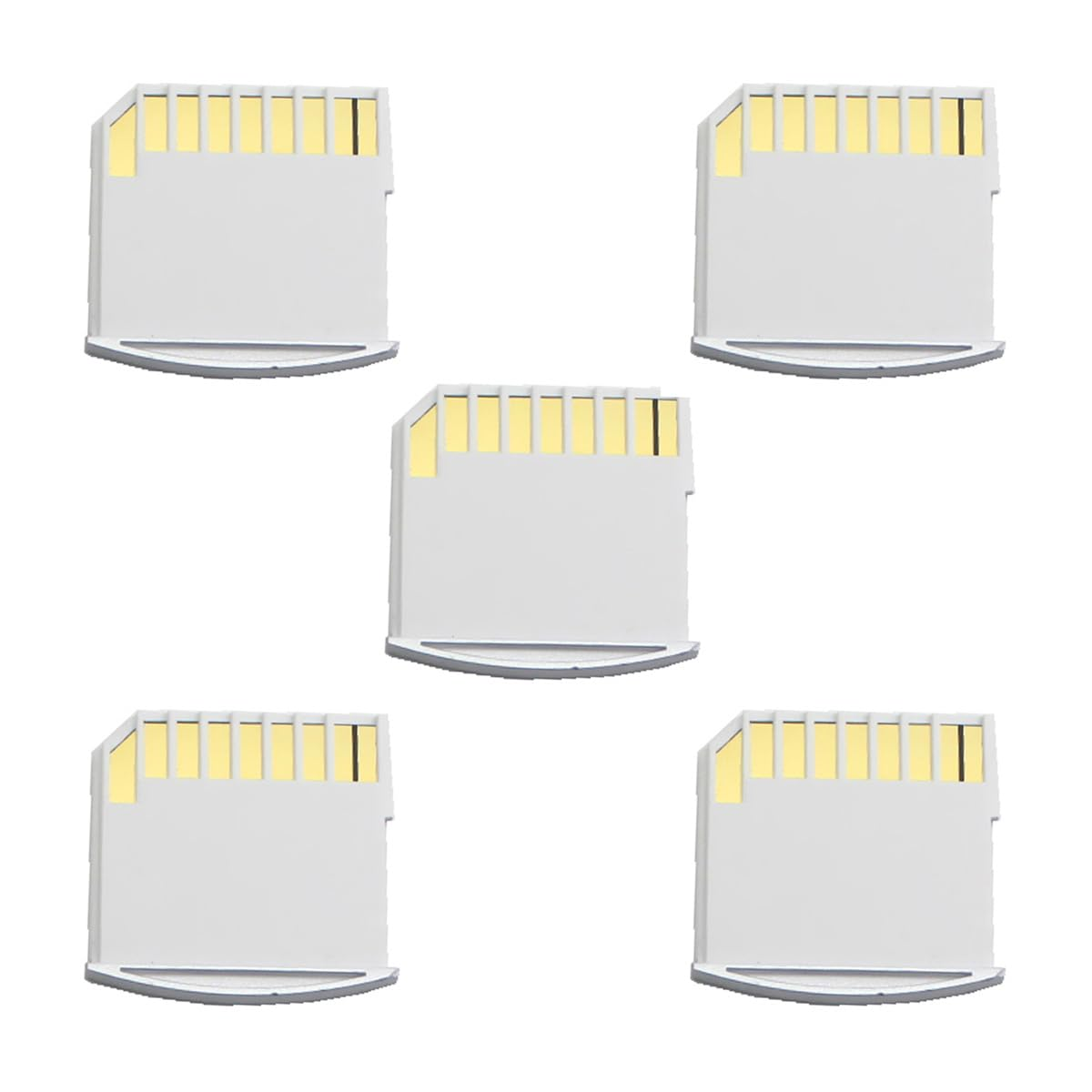 Chenyang Micro SD TF to SD Card Kit Mini Adaptor for Extra Storage Macbook Air/Pro/Retina 5Pcs/Set