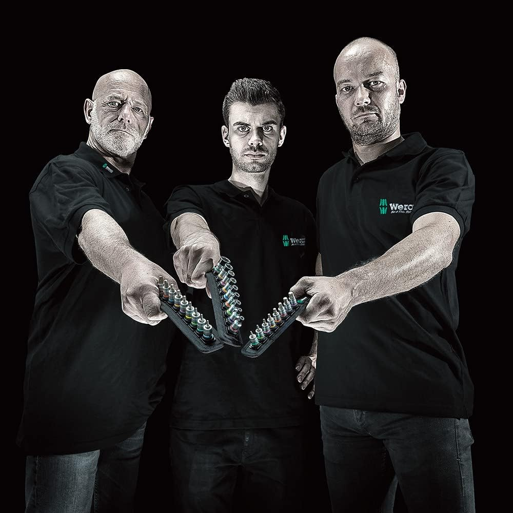 Wera 1/4-Inch Drive Zyklop Metric Socket 9-Pieces Set