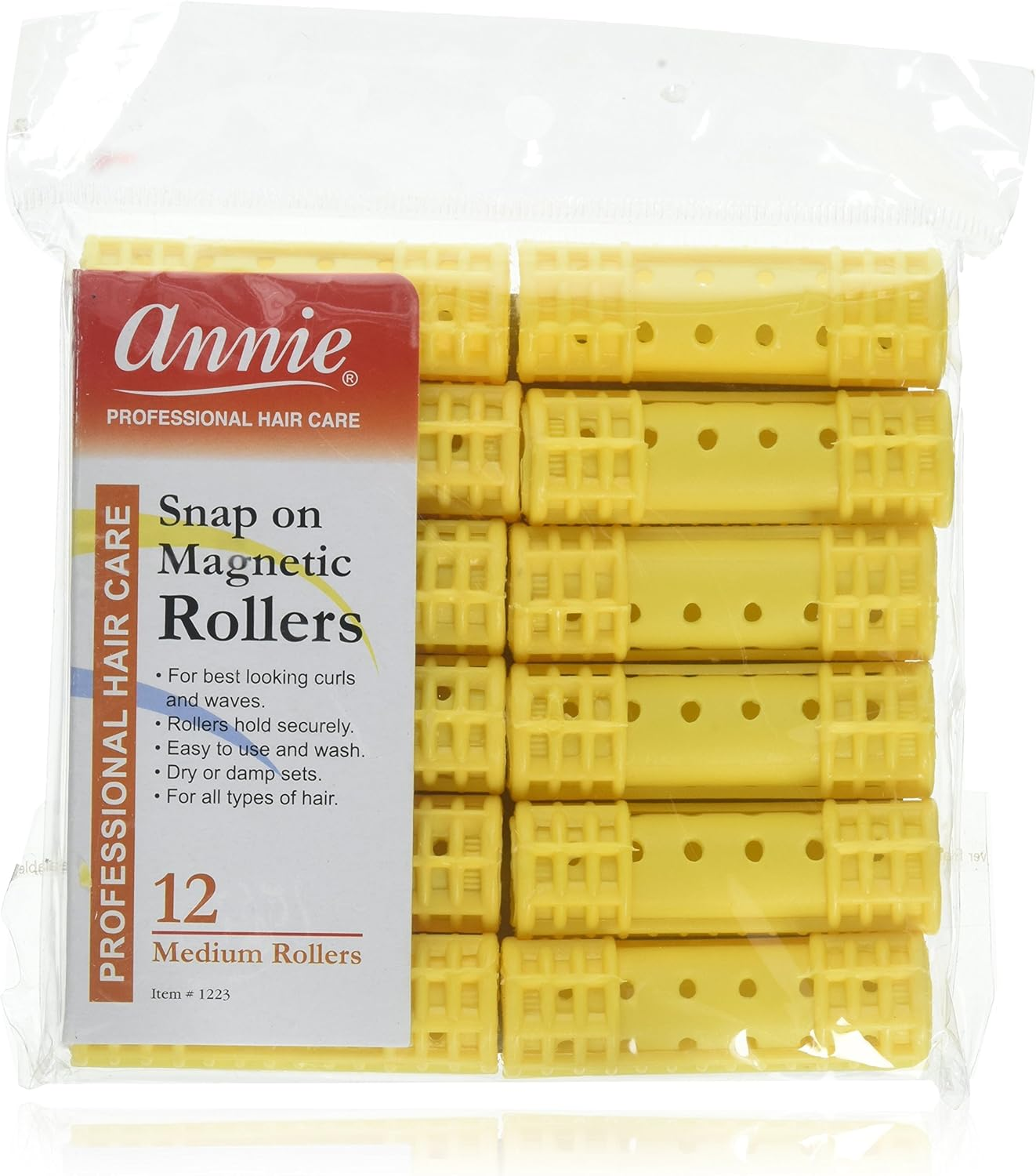 (1 Pack) - Snap on Magnetic Rollers - Medium 1223