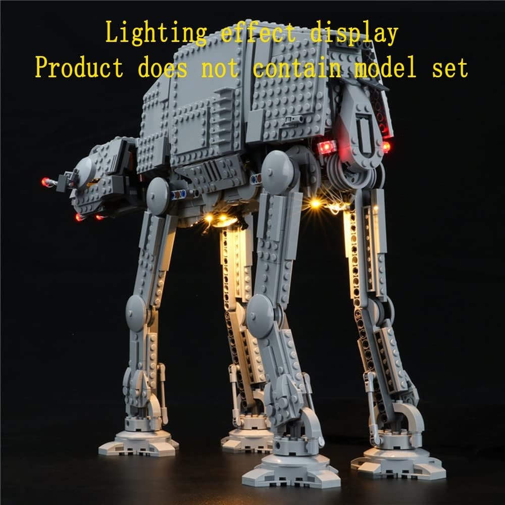 GEAMENT (Small Size) LED Light Kit Compatible with  Star Wars 75288 At-At Building Model ( Set Not Included) image number 1
