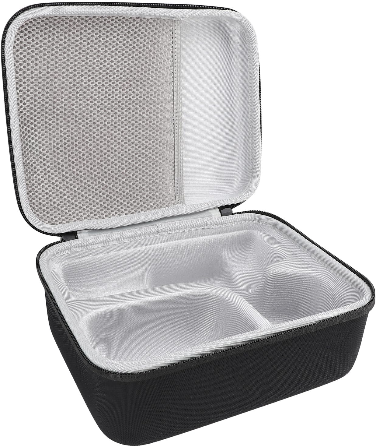 Microphone Case for Shure SM7B Vocal Dynamic Microphone, for Shure MV7/MV7X USB Podcast Microphone, Portable Hard Shell Carry Case, with Inner Mesh Pocket image number 3