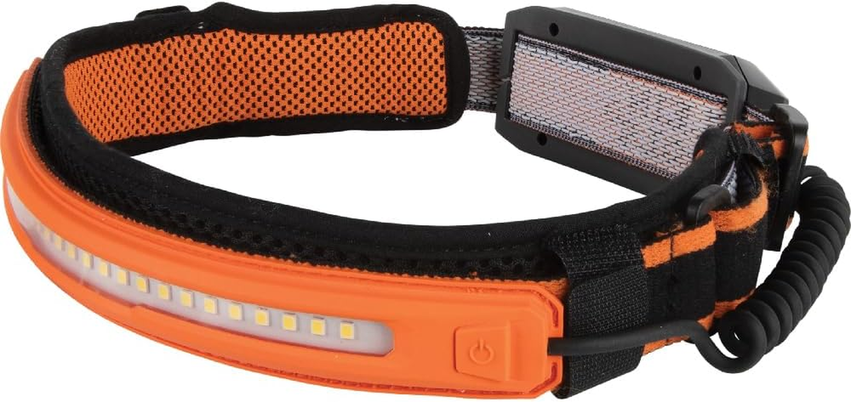 Klein Tools A-56308 575 Lumens Wide-Beam LED Rechargeable Headlamp with Strap, Orange/Black image number 4