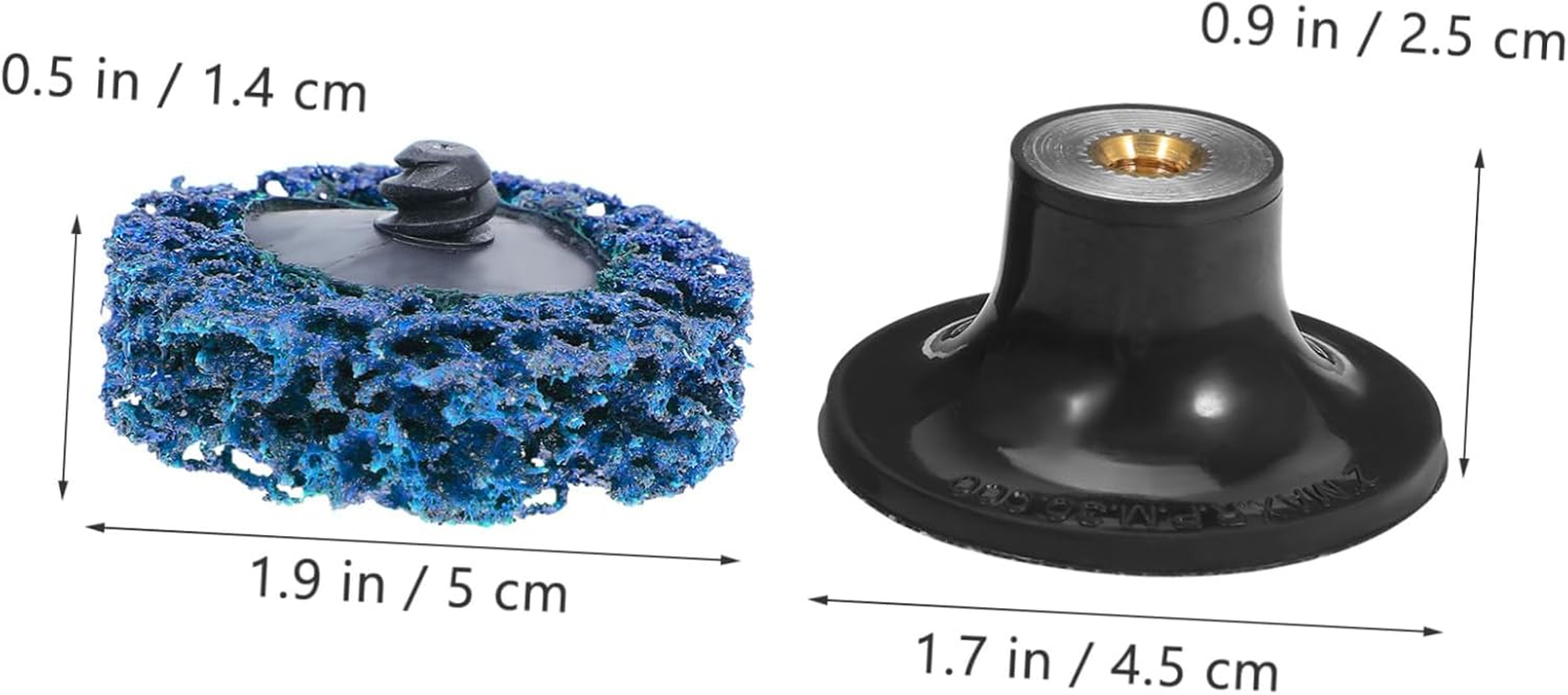 Angoily Strip Discs Grinding Wheels Paint Stripping Tool Stripping Wheel for Angle Grinder Automotive Paint Strip Discs Abrasive Grinding Accessories image number 5