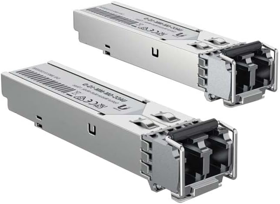 Ubiquiti Ufiber SFP 1Gbps 550M Distance Multi-Mode Fiber Module 2-Pieces image number 2