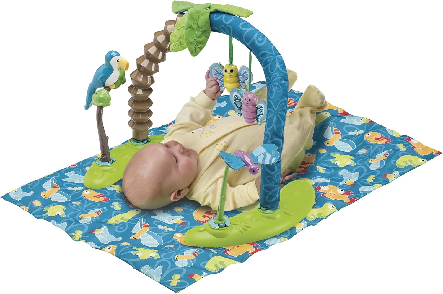 Evenflo Exersaucer Triple Fun Active Learning Center, Life in the Amazon image number 1