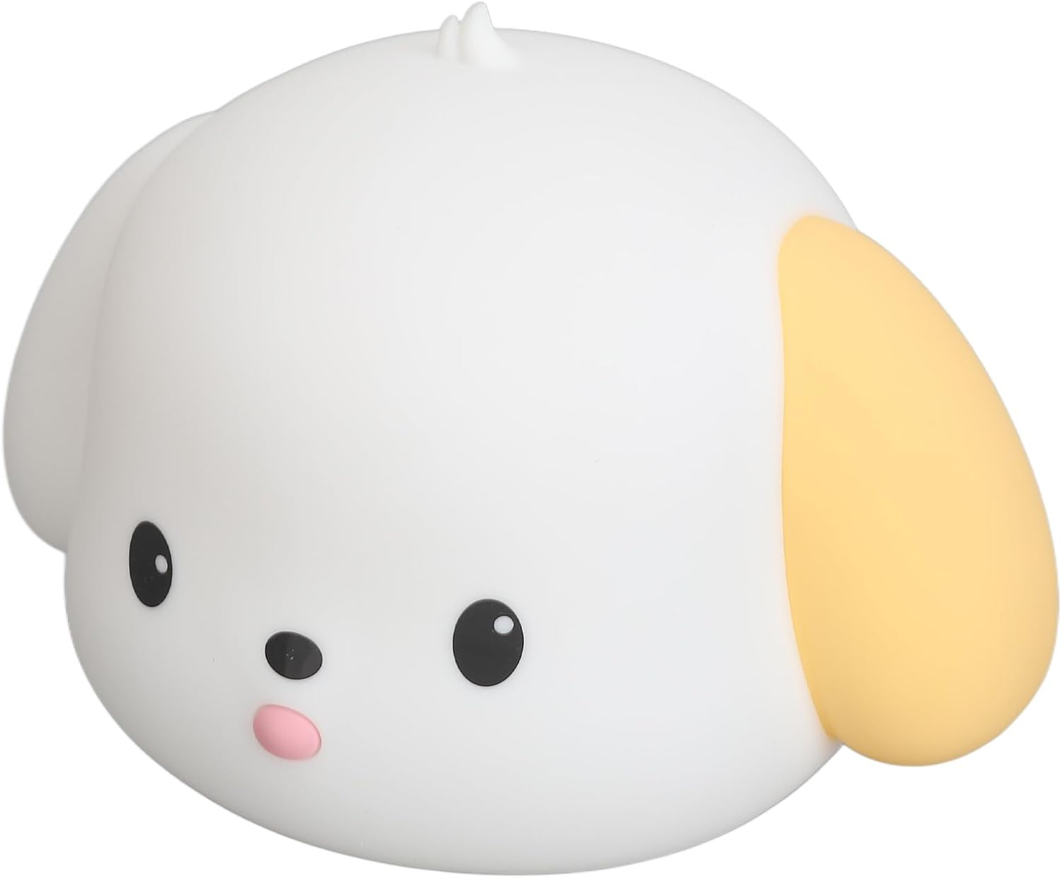 Night Light Soft Silicone Dog Lamp Glowing Light for Kids Study Rooms image number 5