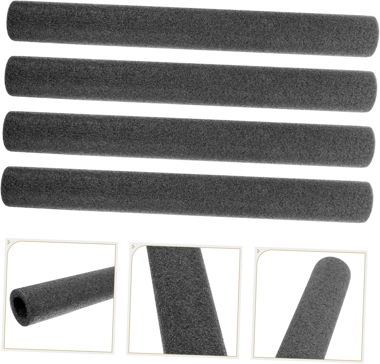 FOYTOKI 4Pcs Insulation Foam Covers for Protective Foam Covers Insulation Cover Insulation Foam Insulation Foam Tubes Covers Insulation Outdoor Sponge Tube