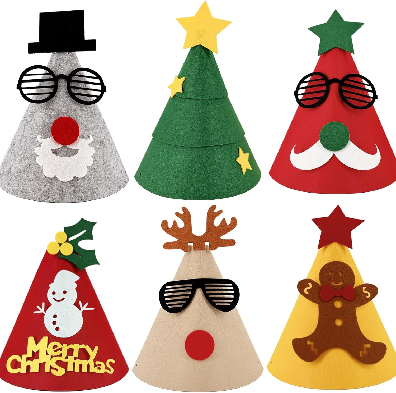 Yayafunfun DIY Easter Bonnet Craft Kit for Kids - 2 Pack Felt Hats with Bunny, Eggs & Reusable Decorations | School Parade Competition Supplies, Easter Crafts for Boys Girls (Age 2+) image number 4