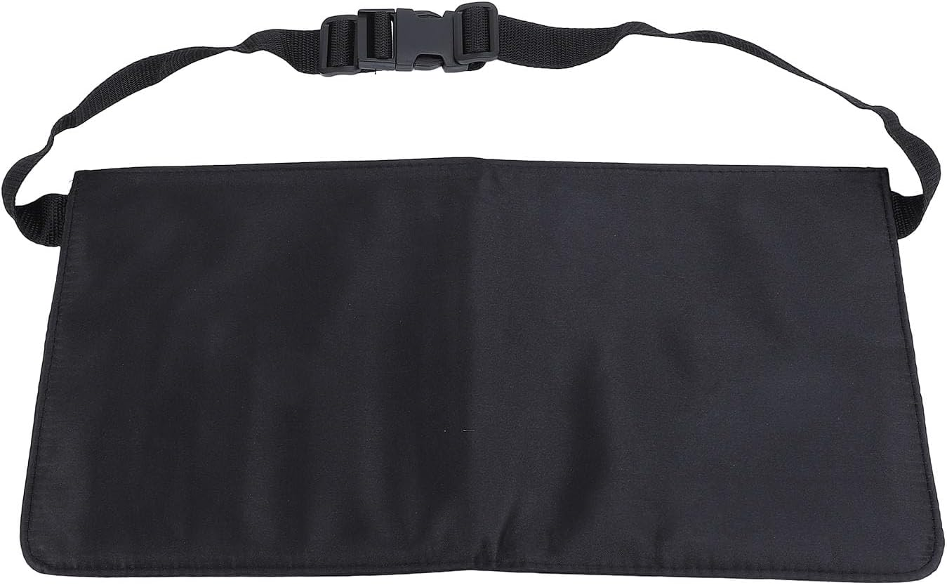TOPINCN Adjustable Makeup Brush Bag Waist Belt with Multiple Pockets for Beauty Salon, On-Site Makeup Services, Fiber + Nylon image number 5