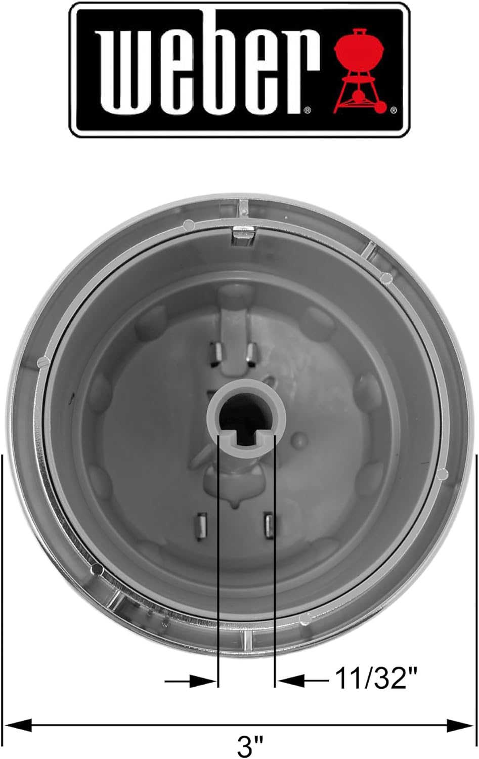 Weber 88848 Gas Grill Burner Knobs image number 5