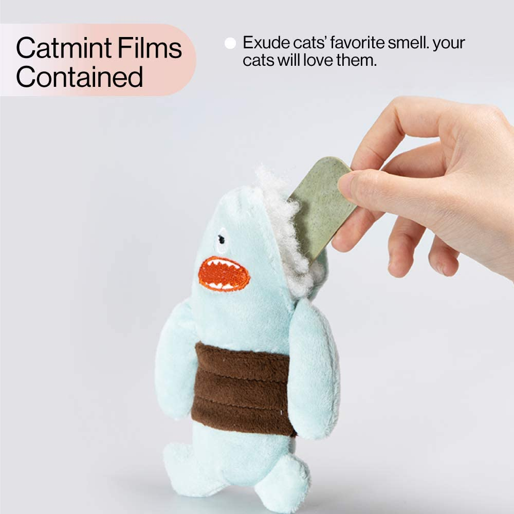 Pidan Catnip Toy Cat Kick Toys Little Monsters (Eggssi) image number 5