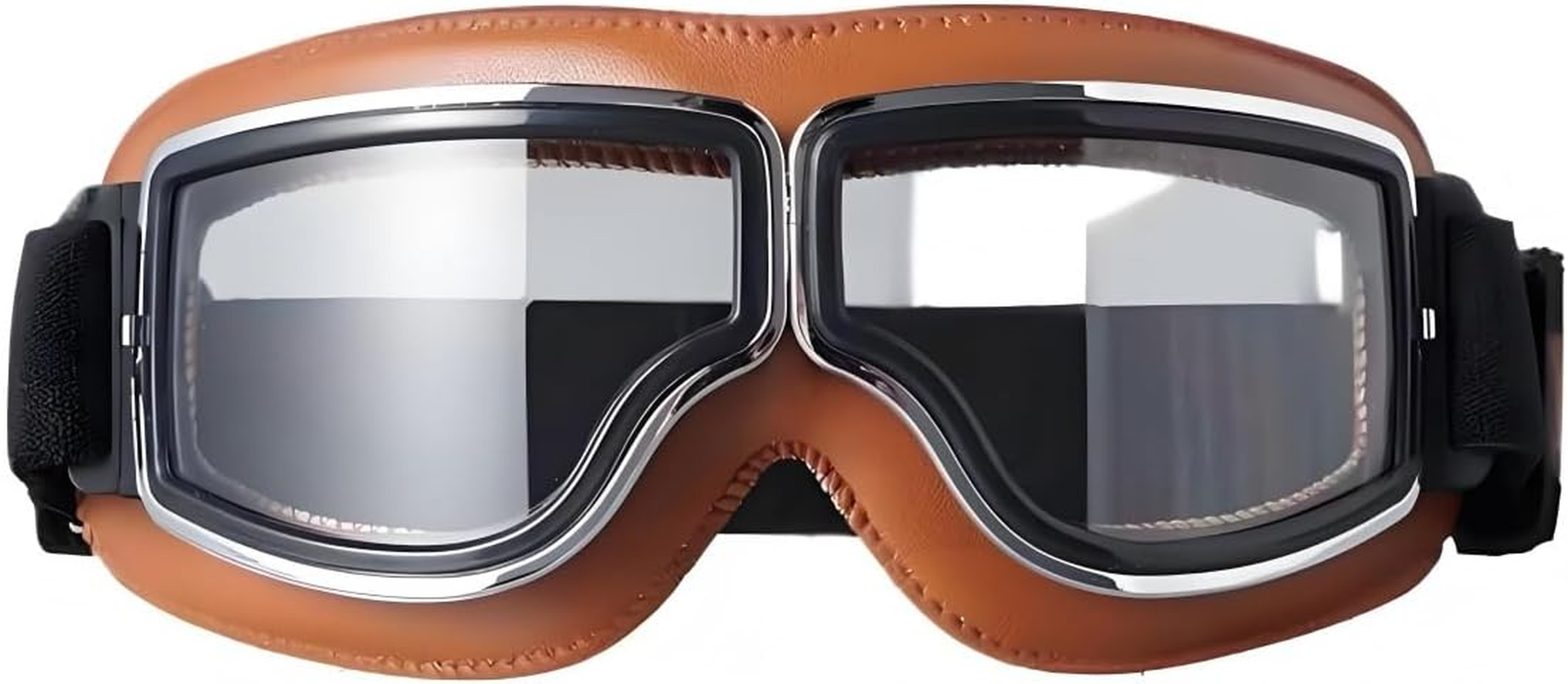 Windshield Goggles,Safety Bike Goggles,Motorcycle Riding Safety Goggles Padding Goggles Windproof Dustproof Motorcycle Sunglasses for Outdoor Activities