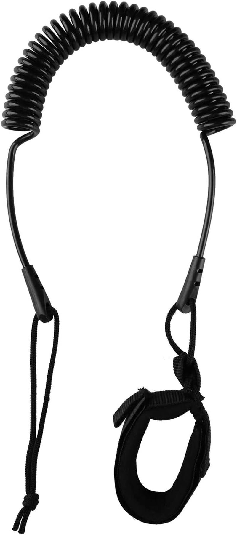 Coiled SUP Leash 10' Surfboard Leash Sup Leg Rope Strap Stand up Paddleboard Leash