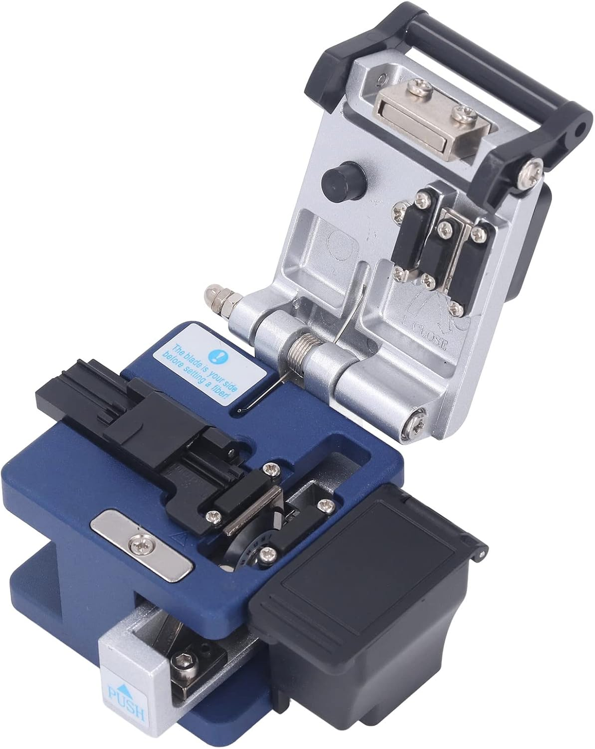 Optical Fiber Cleaver, High Precision FTTH Fiber Optic Tools with 32000 Cleaves, Optical Fiber Stripping Cutter Tool, Cold Connection Tools, Fiber Equipment Used in FTTH image number 6