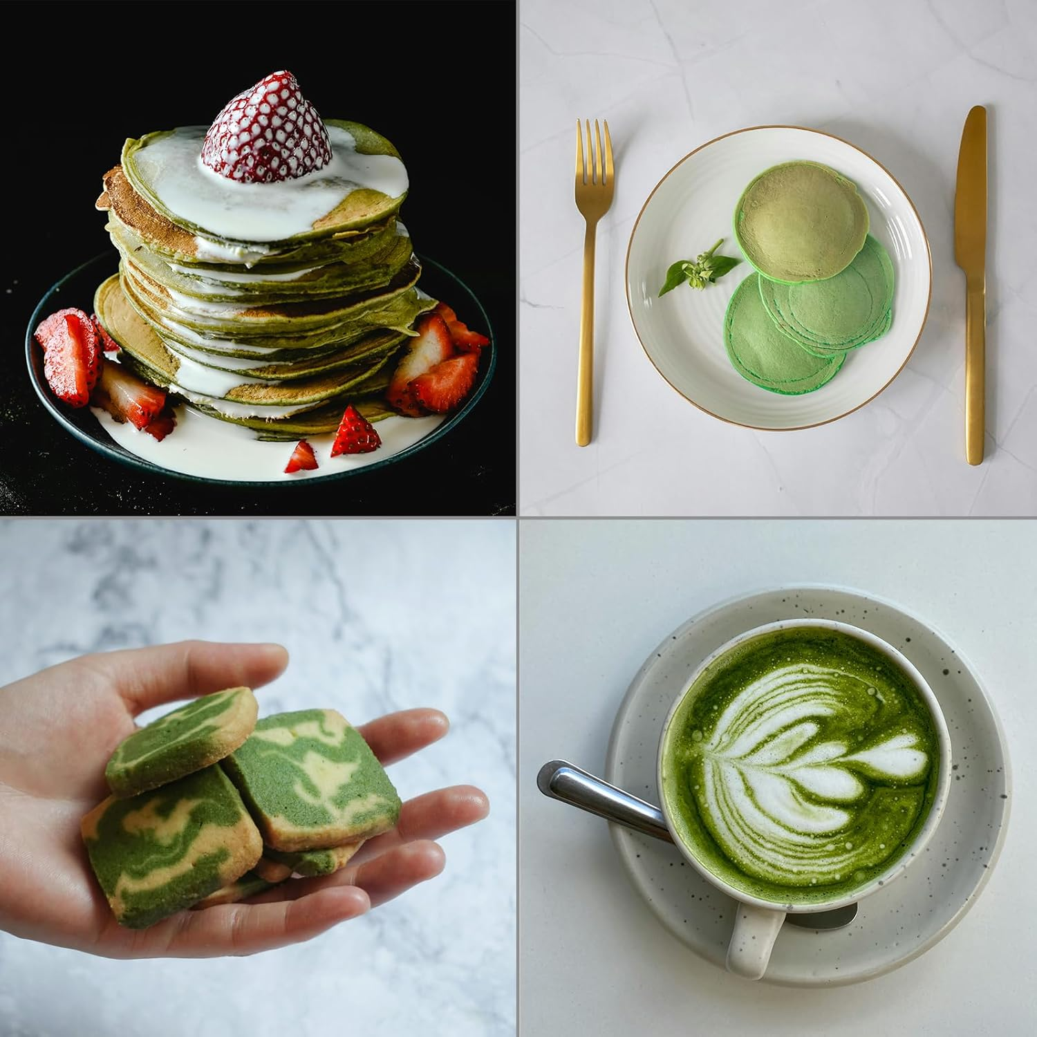 4PCS Matcha Tea Whisk Set, Tea Steeper Matcha Tools for Stirring Matcha, Natural Matcha Whisk image number 4