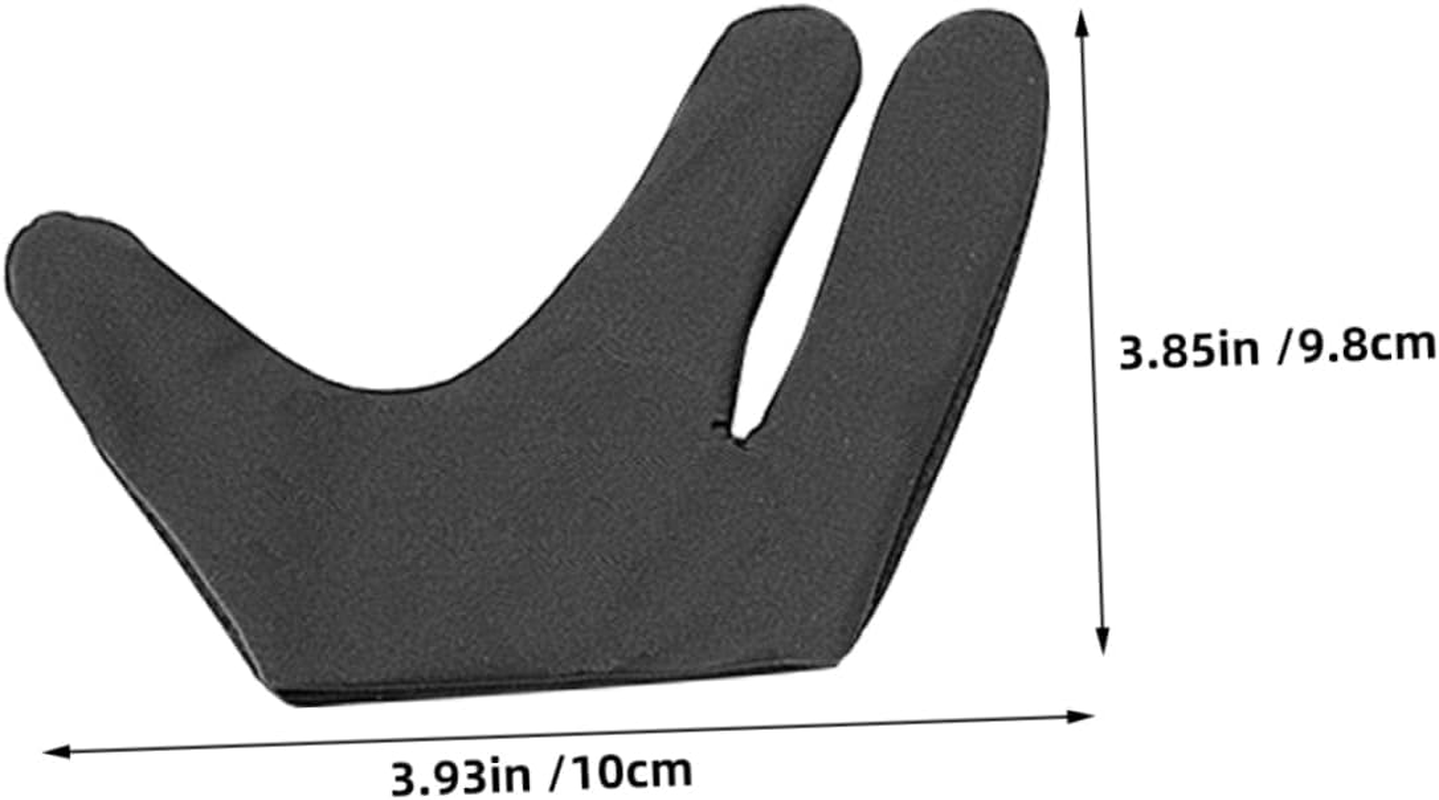 OATIPHO Heat Resistant Hair Styling Gloves 2Pcs Barber Gloves for Curling Wand Professional Heat Protection Mittens for Hairdressing Suitable for Salon Use image number 1